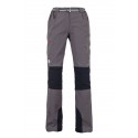 Spodnie trekkingowe damskie Milo TACUL LADY grey/black zamki czerwone