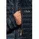 Rab Microlight Alpine Jacket Beluga kurtka męska puchowa