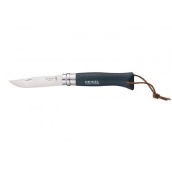 Opinel Nóż Colorama 08 Brown Dark rzemień