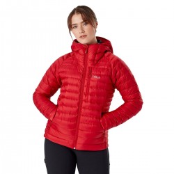 RAB Microlight Alpine Jacket Ascent Red kurtka damska puchowa
