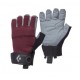 Black Diamond CRAG Half-Finger burgundy rękawice techniczne damskie