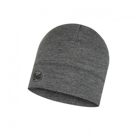 Buff® Czapka Midweight Merino Wool LIGHT GREY MELANGE