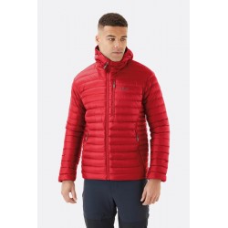 Rab Microlight Alpine Jacket Ascent Red kurtka męska puchowa