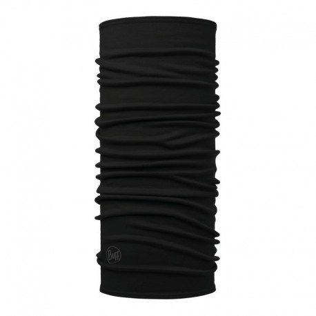 Chusta komin BUFF® MERINO Midweight SOLID BLACK