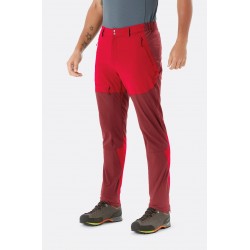 Rab Torque Mountain Pant Ascent Red/Oxblood red spodnie męskie