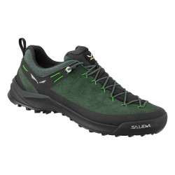 Salewa WILDFIRE Leather raw green/ black Buty męskie