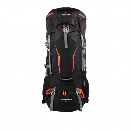 Plecak turystyczny Bergson MATTERHORN 70L Black czarny