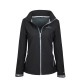 Bergson ELIAS SS Black Kurtka Softshell damski