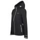 Bergson ELIAS SS Black Kurtka Softshell damski