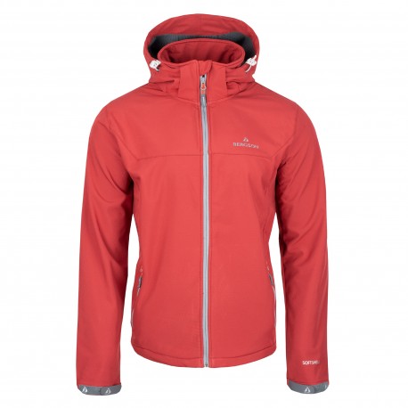Bergson NEVADO SS Rooibos Kurtka Softshell męska