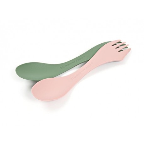 Light My Fire Spork M BIO 2-pack sandygreen/dustypink