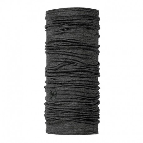 BUFF® MERINO LIGHTWEIGHT SOLID GREY chusta