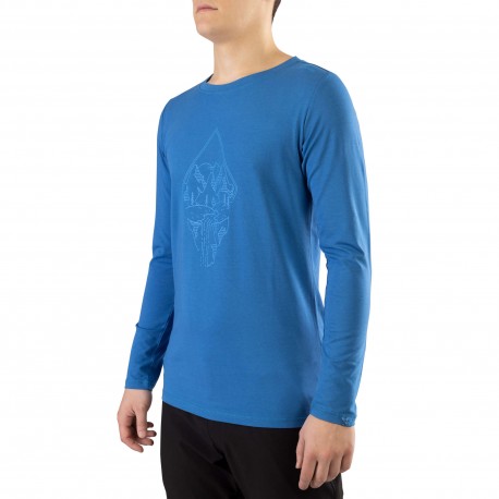 Viking Lako Bamboo Man Longsleeve blue koszulka męska