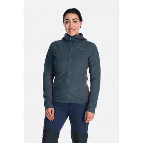 RAB Capacitor Hoody Women's Orion Blue bluza damska