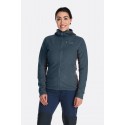 Bluza damska Rab CAPACITOR HOODY Women's Orion Blue