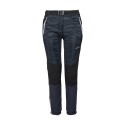 Spodnie Hybrydowe damskie Bergson UNSTED HB Anthracite / Blue