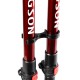 Bergson BTP-03 CARBON Red Kije Trekkingowe