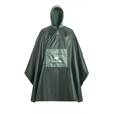 Naturehike CNH23RG001 color matching raincoat peleryna Army Green