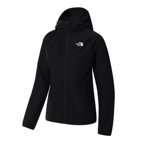 The North Face NIMBLE Hoodie Black Softshell kurtka damska