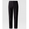 The North Face QUEST SOFTSHELL PANT regular fit BLACK spodnie męskie