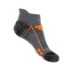Bergson TRAIL RUNNER Grey/Orange Skarpety Trail Runningowe