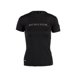 Bergson CHALLENGER Black T-Shirt Damski