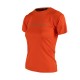 Bergson CHALLENGER Red Orange T-Shirt Damski