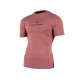 Bergson BOWIE Brick Red T-Shirt męskie