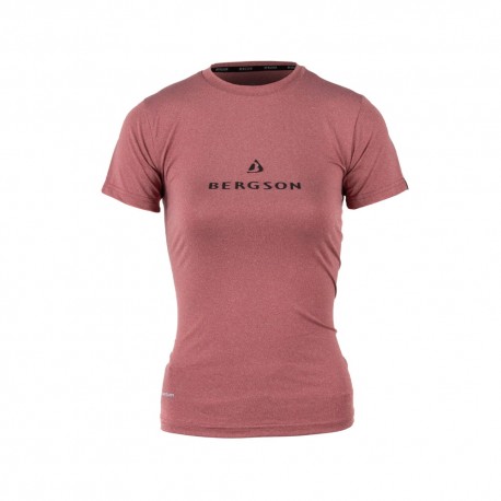 Bergson BOWIE Brick Red T-Shirt damski