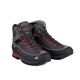 Buty trekkingowe Bergson KINYETTI Mid STX Dark Grey/Red ciemnoszare