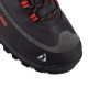 Buty trekkingowe Bergson KINYETTI Mid STX Dark Grey/Red ciemnoszare