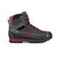 Buty trekkingowe Bergson KINYETTI Mid STX Dark Grey/Red ciemnoszare