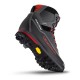 Buty trekkingowe Bergson KINYETTI Mid STX Dark Grey/Red ciemnoszare