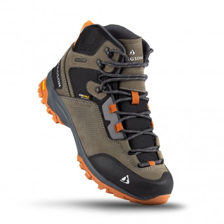 Buty trekkingowe Bergson MOKO Mid STX Khaki/Orange jasny brąz