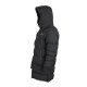 Płaszcz męski Bergson SNOW LEOPARD STX Primaloft black czarny