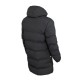 Płaszcz męski Bergson SNOW LEOPARD STX Primaloft black czarny