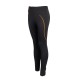 Legginsy termiczne damskie Bergson APOGEE TD Charcoal szary