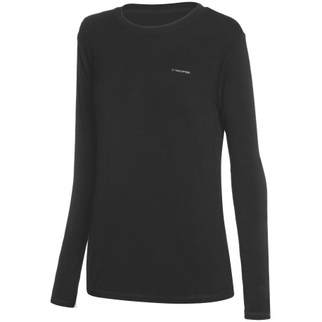 Koszulka damska longsleeve Viking TERES BAMBOO czarny