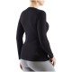 Koszulka damska longsleeve Viking TERES BAMBOO czarny