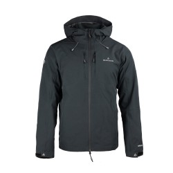 Kurtka membranowa męska Bergson STORMVAULT STX Black czarny