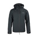 Kurtka membranowa męska Bergson STORMVAULT STX Black czarny
