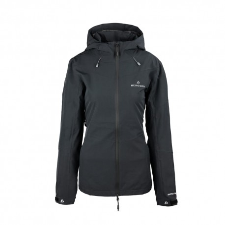 Kurtka membranowa damska Bergson STORMVAULT STX Black czarny
