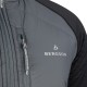Bluza hybrydowa męska Bergson VERTICO HB Ebony szary