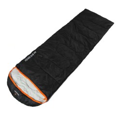 Śpiwór syntetyczny Bergson SQUARE PLUS 300 Black