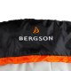 Śpiwór syntetyczny Bergson WEEKEND 300 Black
