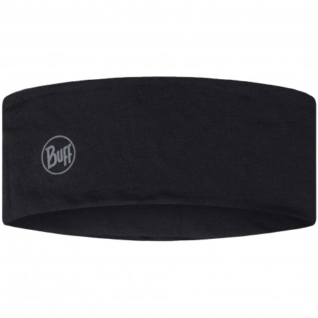 Opaska BUFF® Merino LIGHTWEIGHT Headband Solid Black