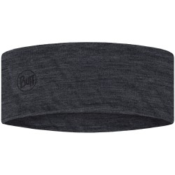Opaska BUFF® Merino LIGHTWEIGHT Headband Solid Grey