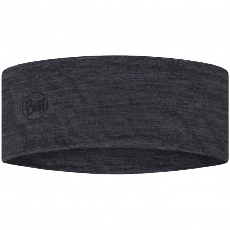 Opaska BUFF® Merino LIGHTWEIGHT Headband Solid Grey