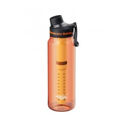 Butelka z filtrem Membrane Solutions C3 TRITAN 1L Orange pomarańczowy