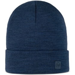 Czapka Buff® Merino Heavyweight Beanie Solid Night Blue